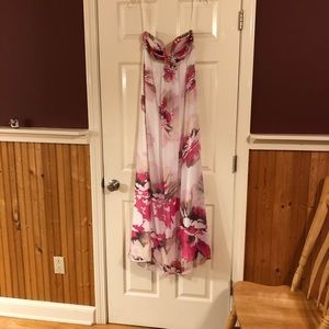 Strapless Prom Dress